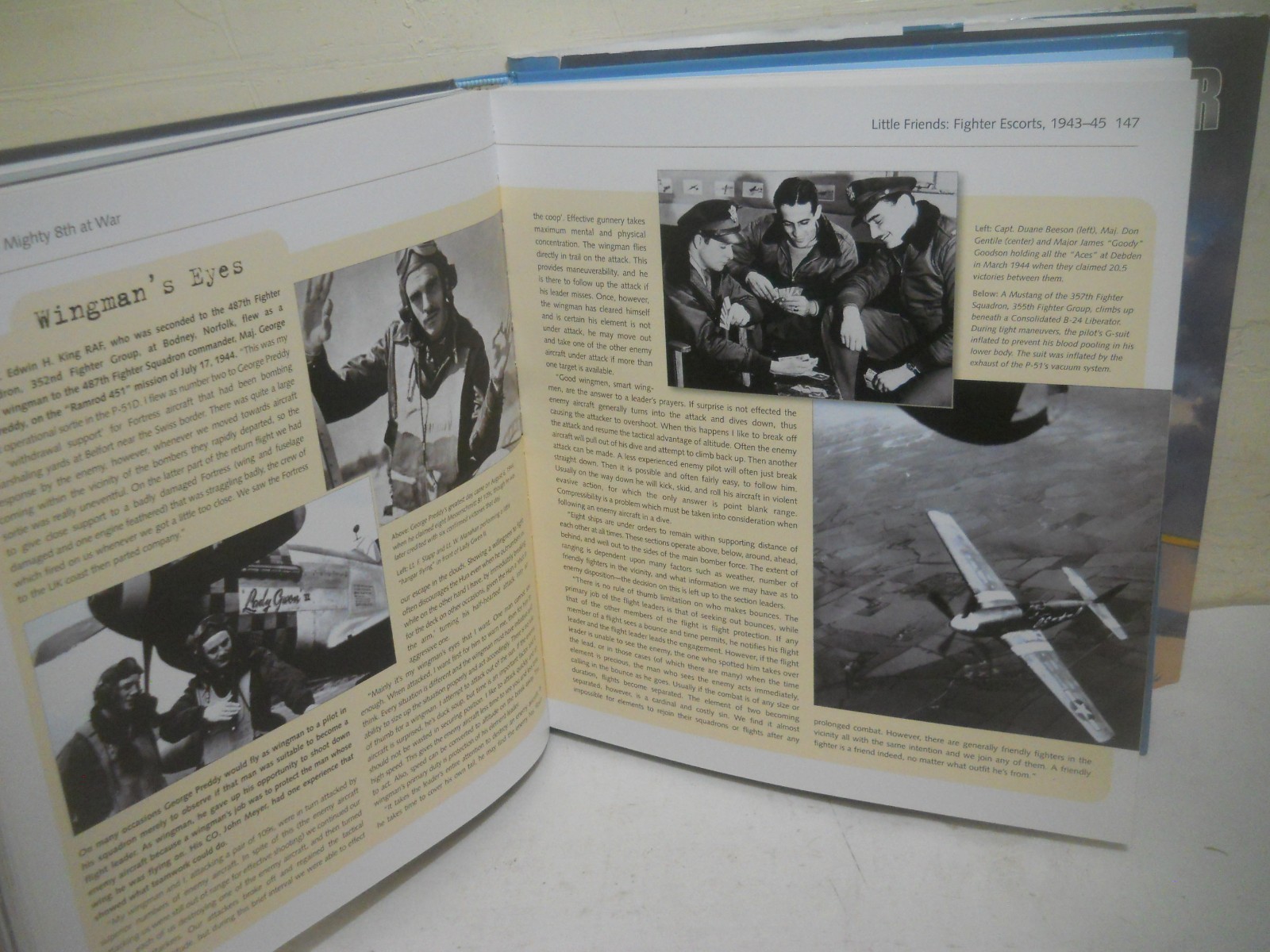 The Mighty 8th at War/ Chris McNab~ Oversize HCDJ~ Ships Boxed
