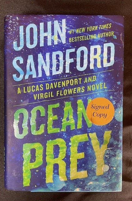 Lot of 3 John Sandford “Lucas Davenport” novels (Signed/First Editions)