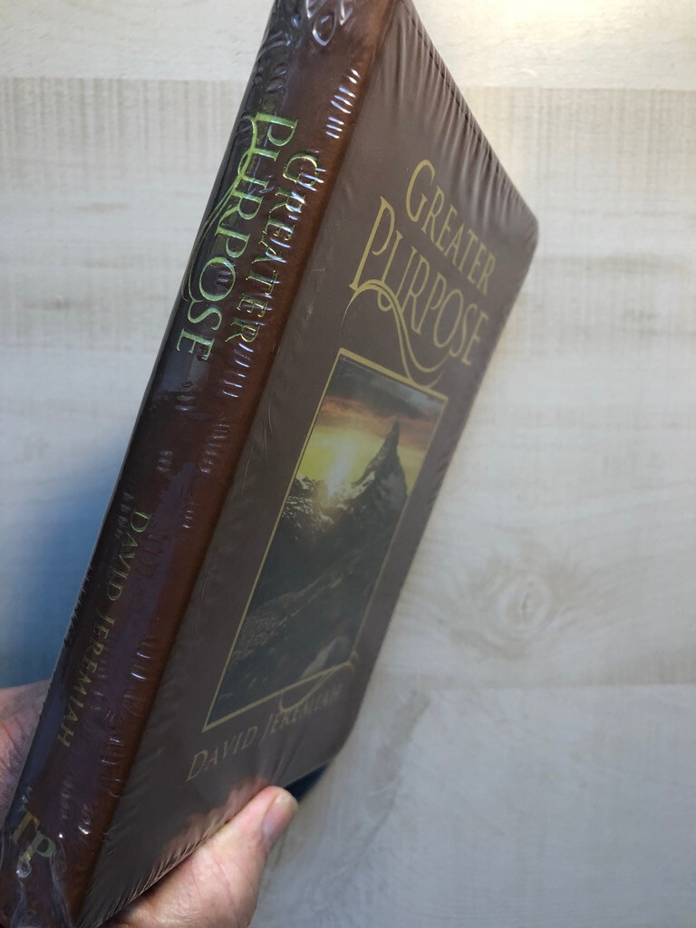 New in Shrinkwrap; “Greater Purpose” Daily Devotional by David Jeremiah