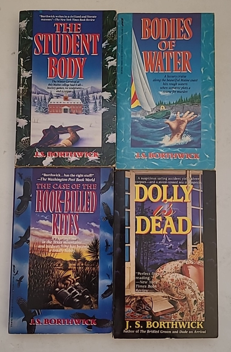 J.S. Borthwick Mystery Lot (4) Sarah Deane Series – The Student Body & More PB