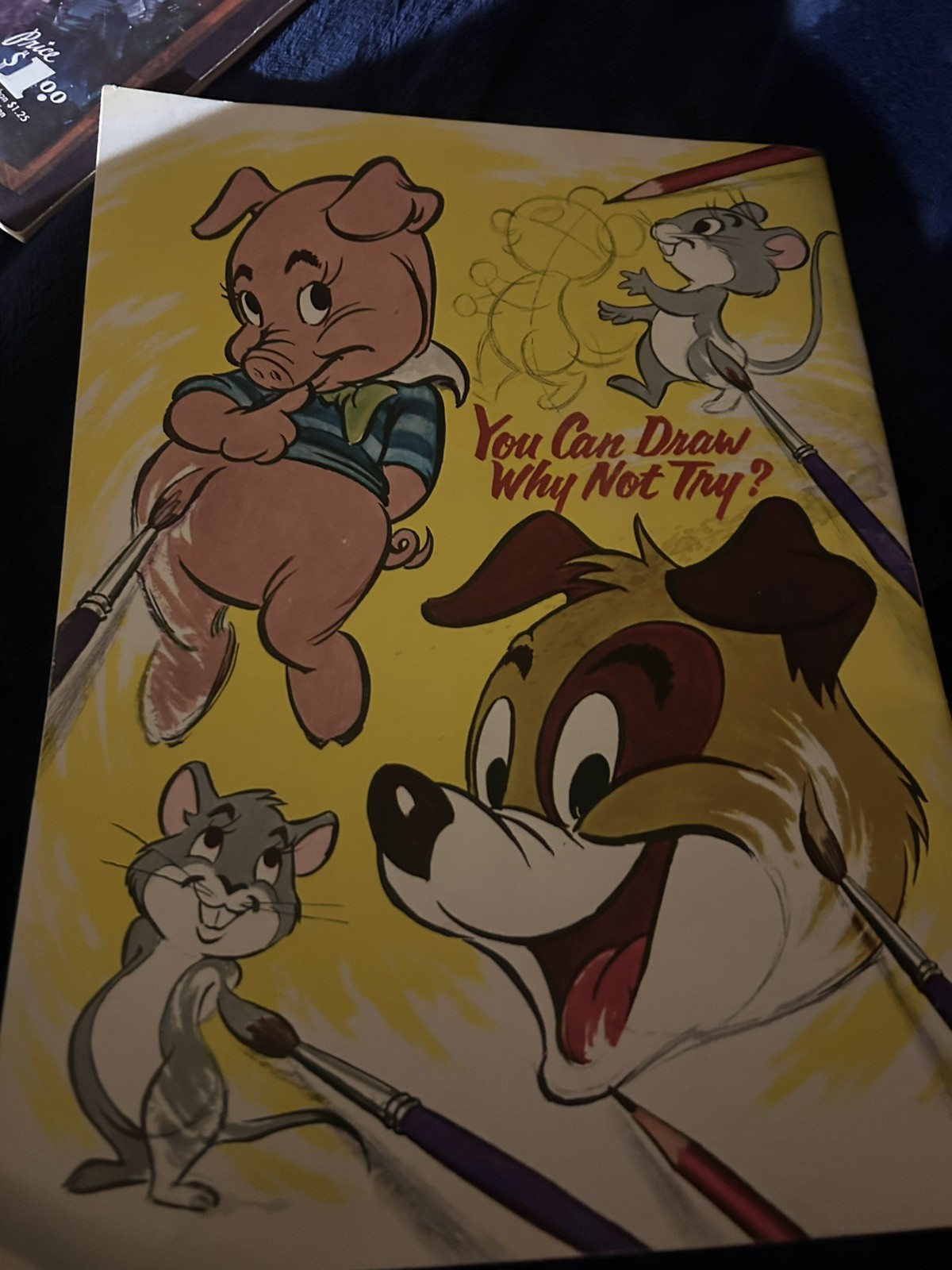 🔵ANIMATION by PRESTON BLAIR Art Instruction Book in WALTER FOSTER Series 1950’s