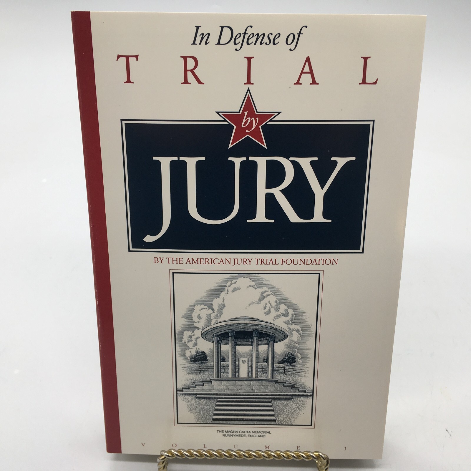 “In Defense of Trial by Jury” Volumes 1 & 2 Softcover Books + Slipcase, Few 1993