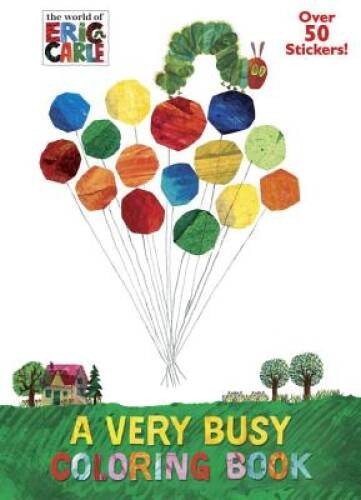 A Very Busy Coloring Book (The World of Eric Carle) (Jumbo Coloring Book) – GOOD