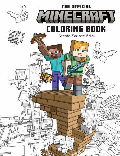 The Official Minecraft Coloring Book: Create, Explore, Relax!: Colorful Storyte