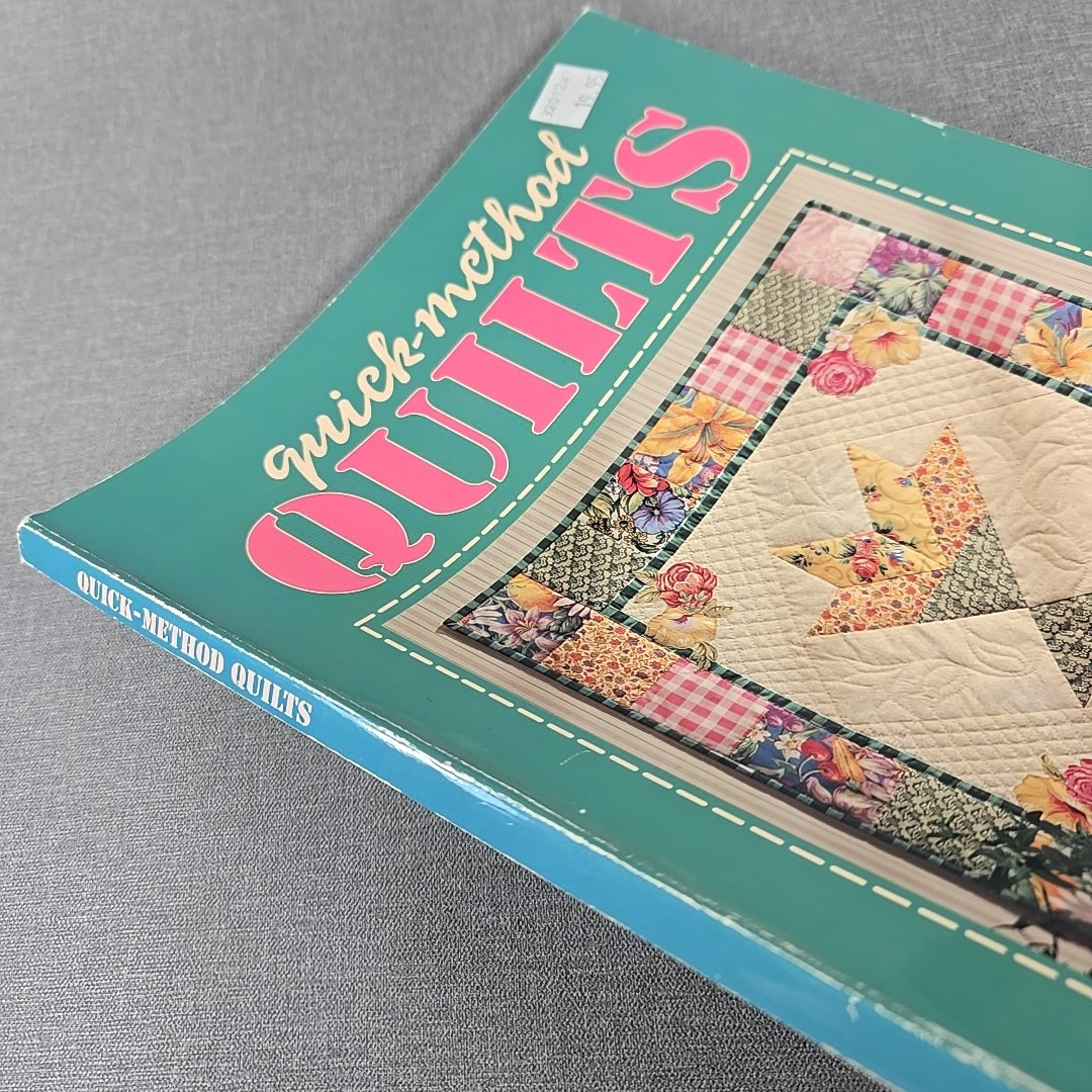Quick Method Quilts 1994 Vintage Paperback Book Leisure Arts
