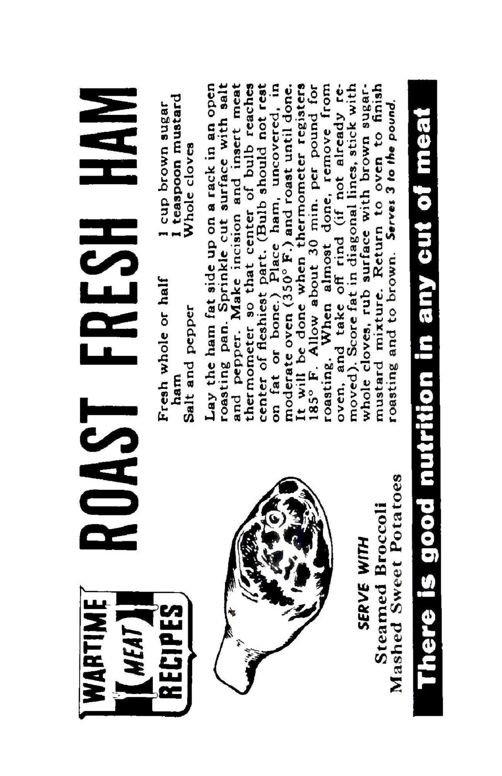 120 Wartime Meat Recipes “1942” 124 Pages