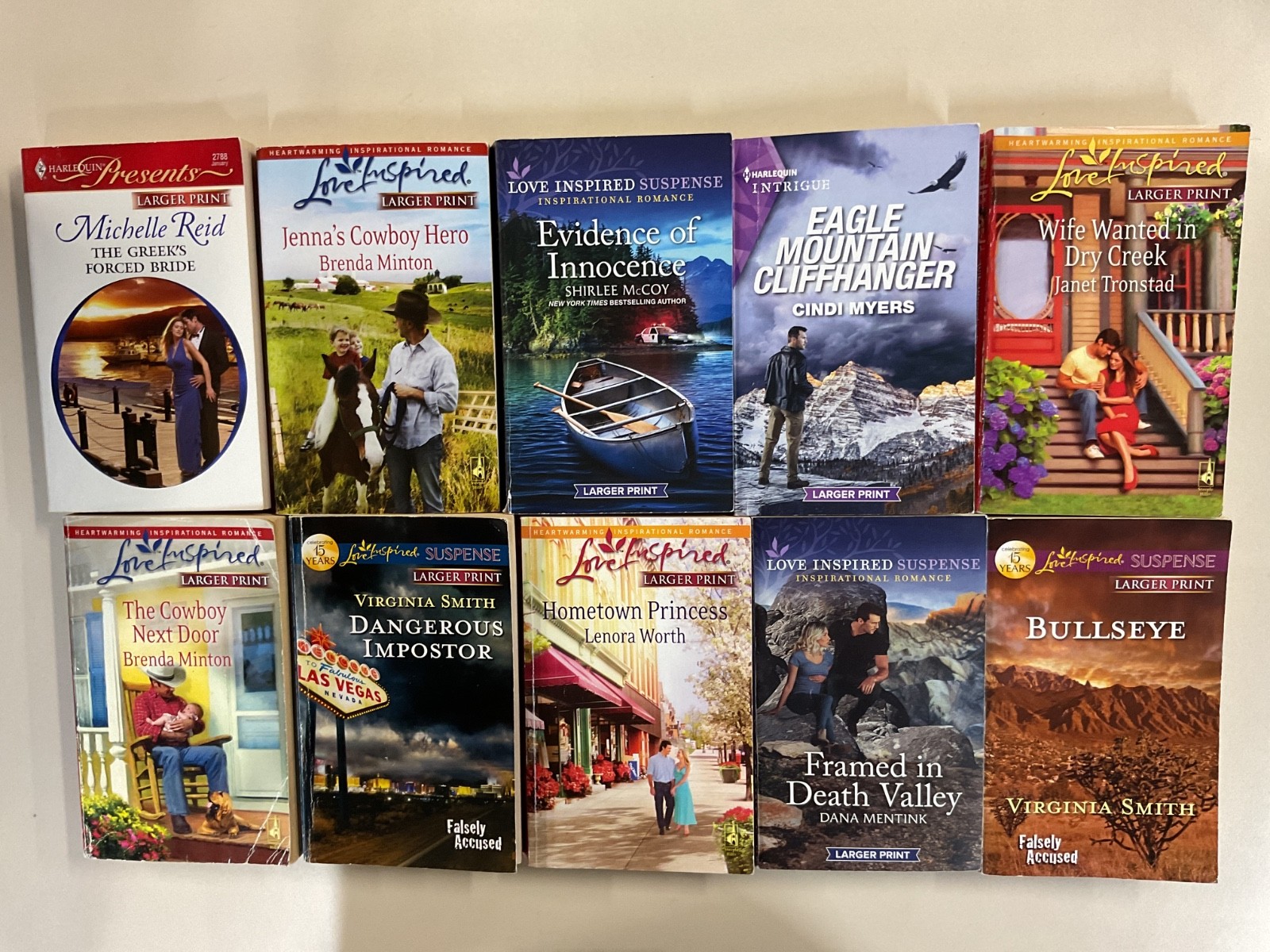 Larger Print PB Lot of 38 Renee Andrews, Margaret Daley, Elizabeth Goddard