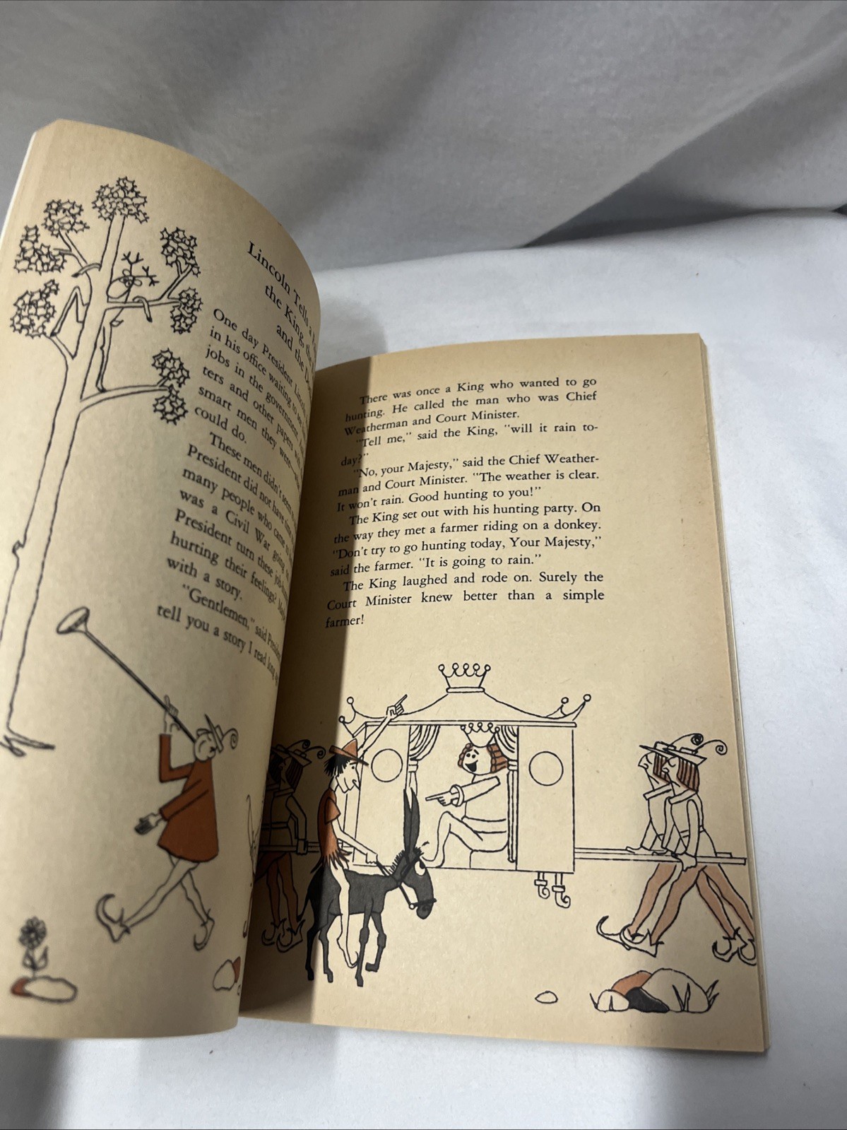 Vintage 1965 The Abraham Lincoln Joke Book Scholastic HC Illustrated Humor