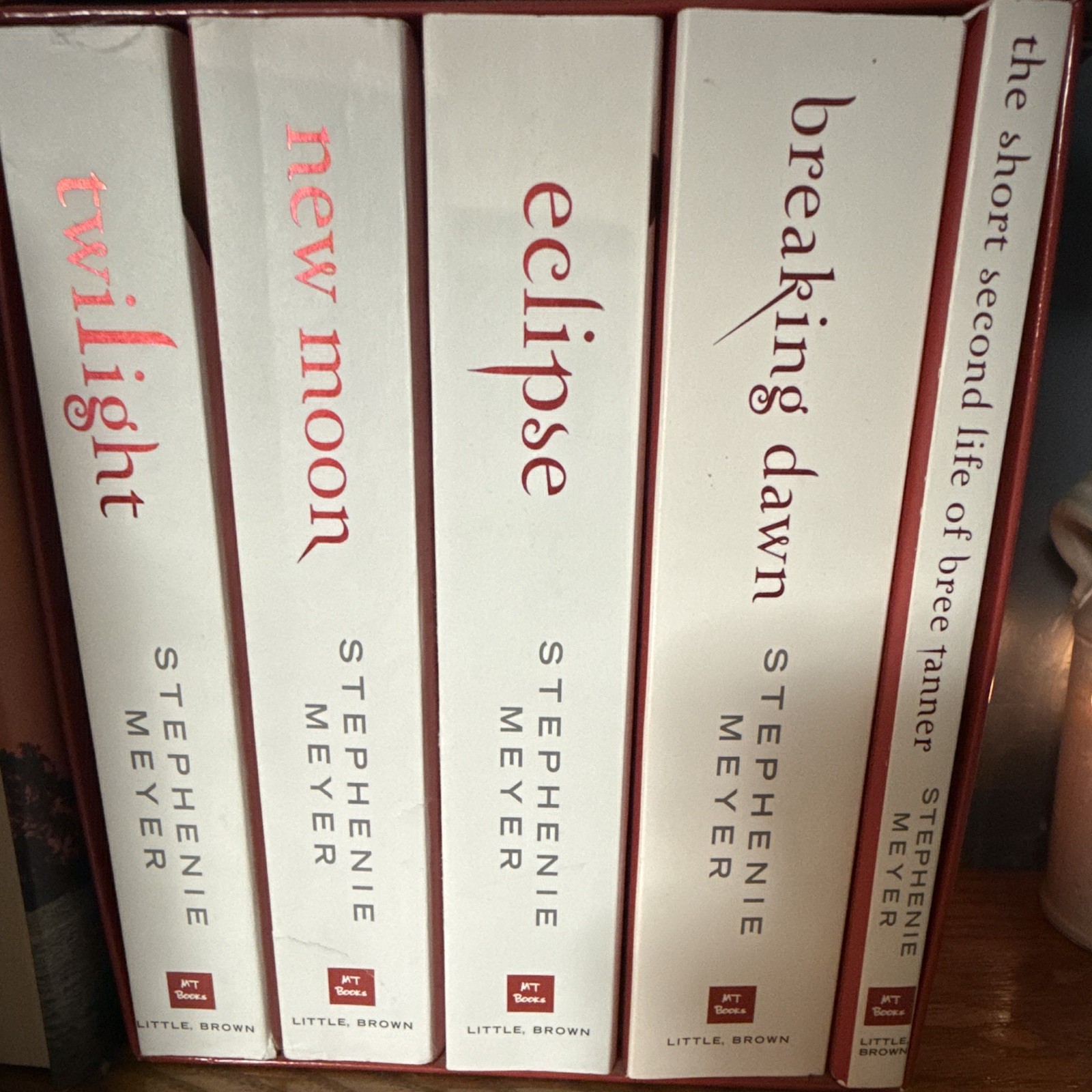 Stephenie Meyer Twilight Saga White Collection Box Set Limited Collector’s Ed