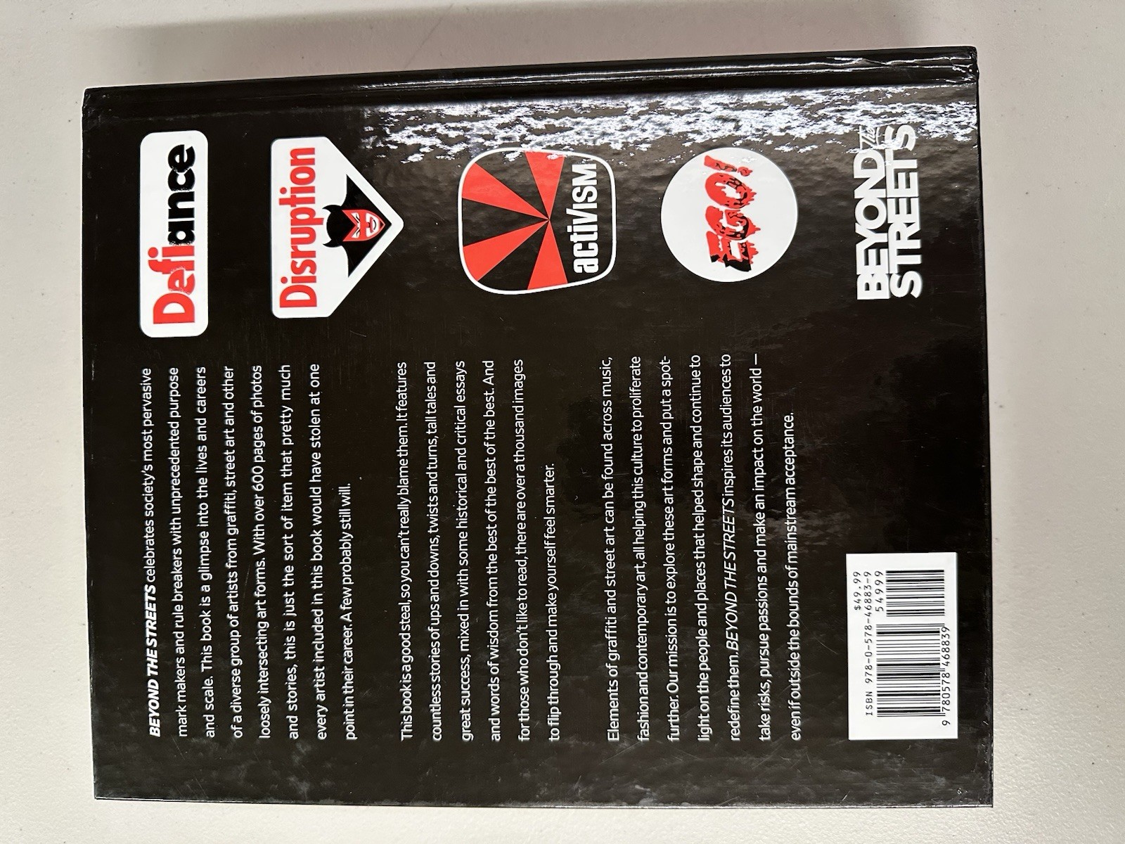 Beyond The Streets: Vandalism as Contemporary Art Hardcover Roger Gastman VG!