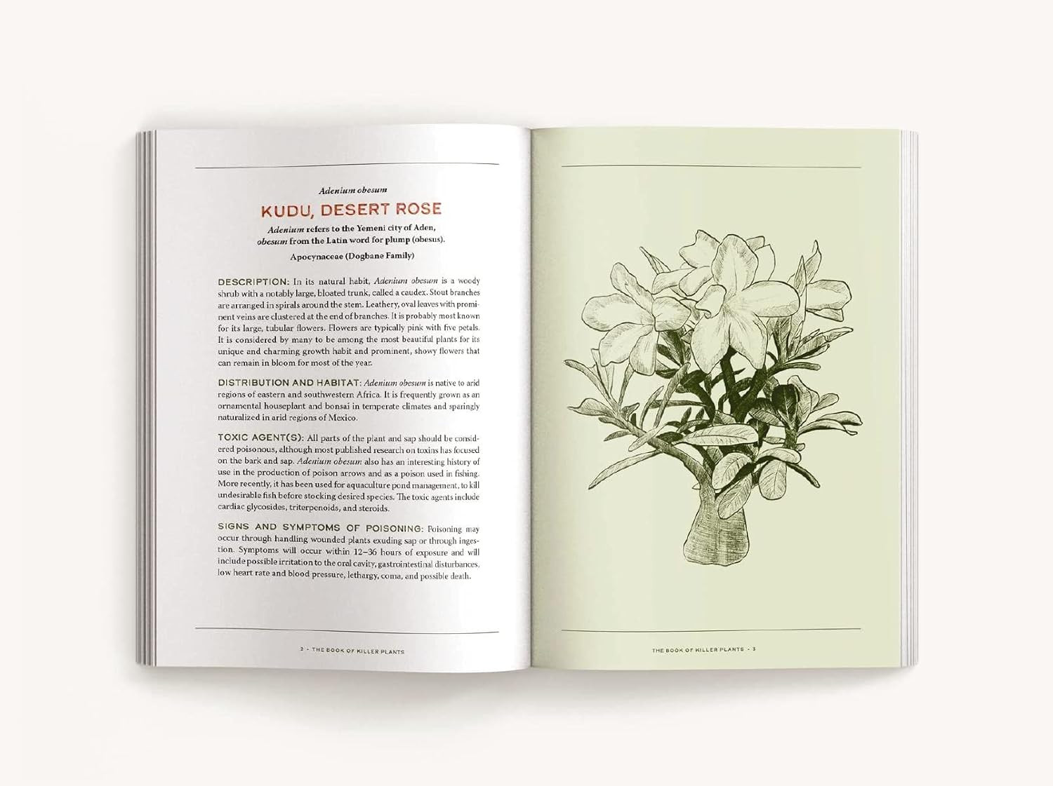 The Book of Killer Plants: A Field Guide to Nature’s Deadliest Creations