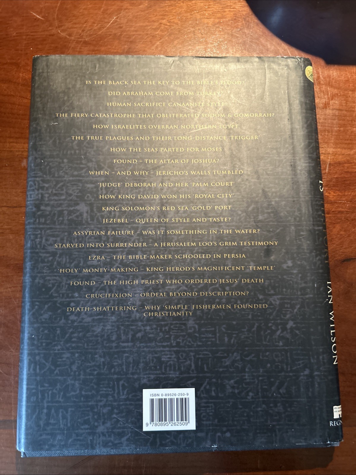 VINTAGE 2000 – The Bible Is History by Ian Wilson – Hardcover