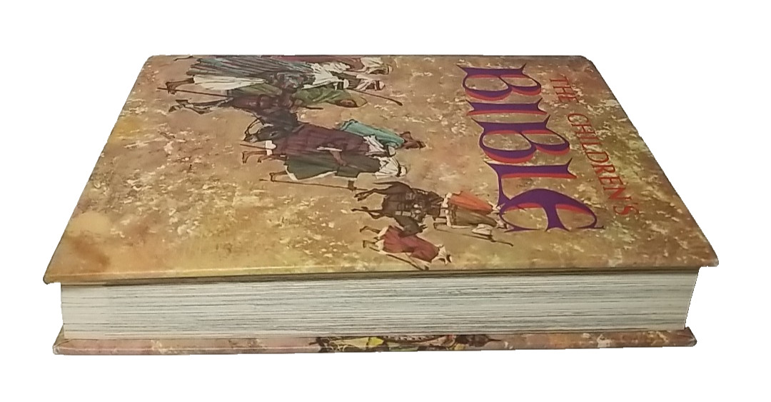 THE CHILDREN’S BIBLE Hardcover Golden Press Illustrated Stories 1965