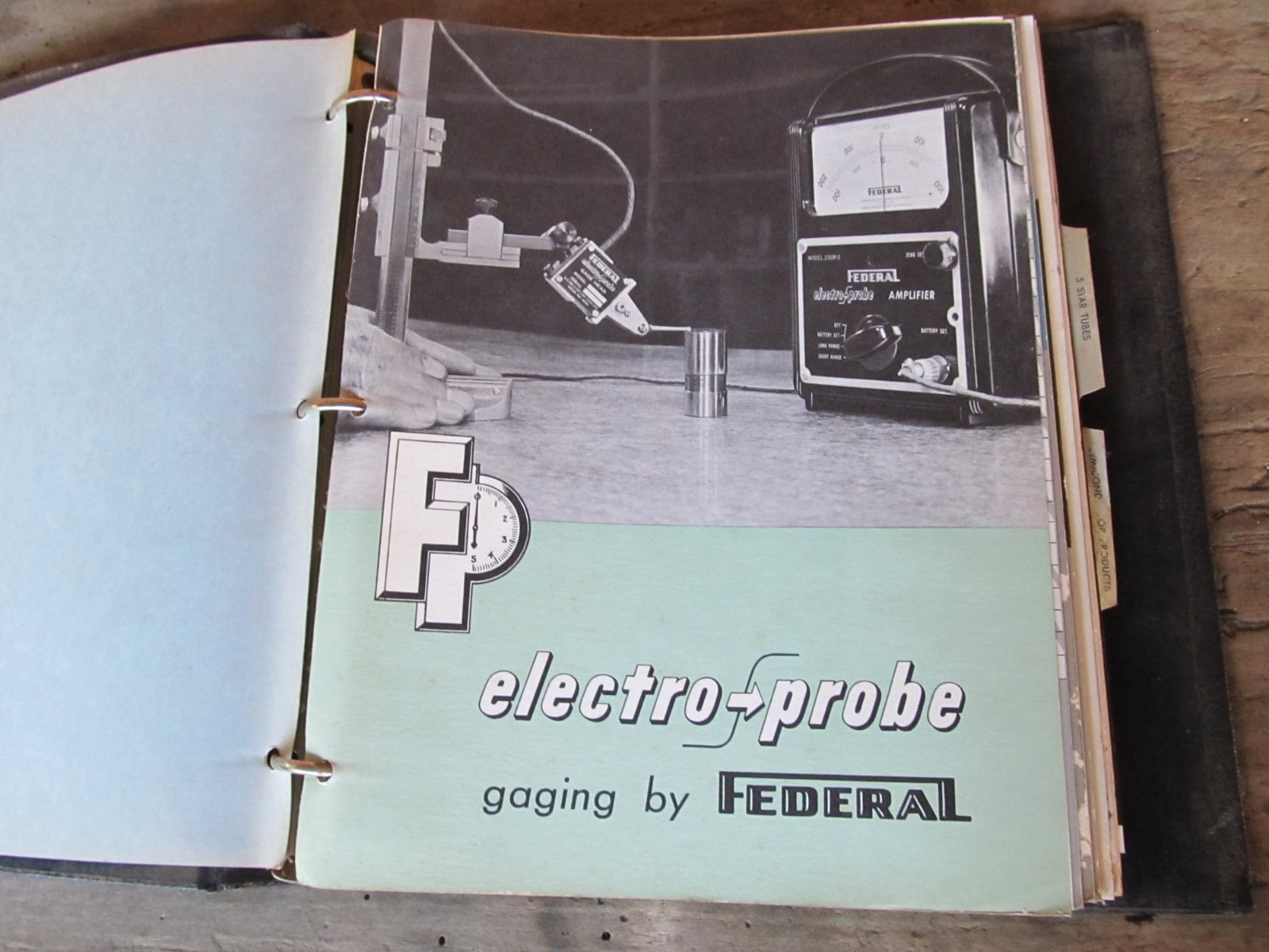 General Electric Catalog Binder 1956 Industrial Illustrated GE Orthicon Tubes +
