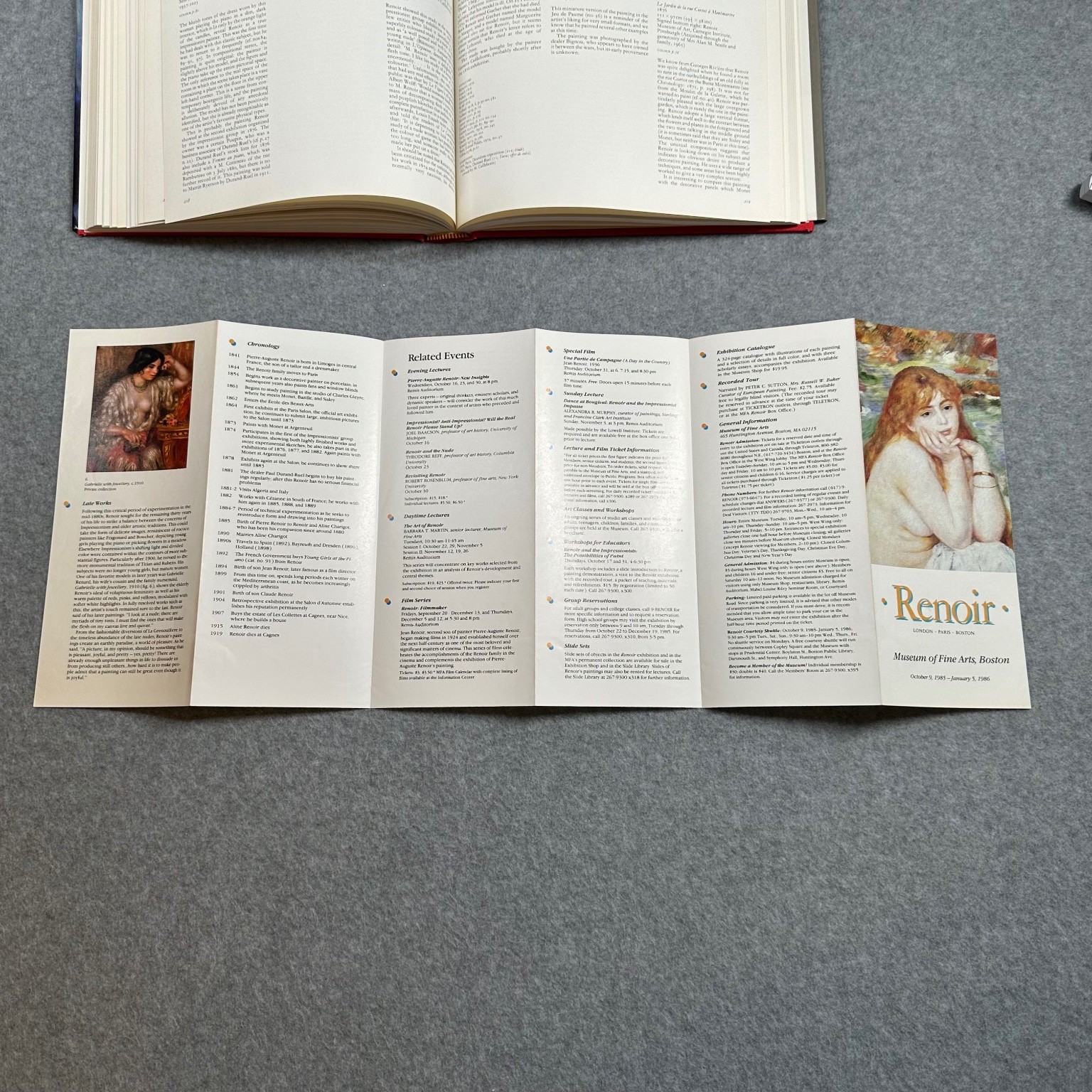 Renoir 1981 Harry N. Abrams Art Book Exhibition Catalog Illustrated