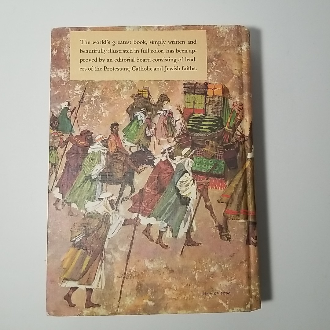 THE CHILDREN’S BIBLE Hardcover Golden Press Illustrated Stories 1965