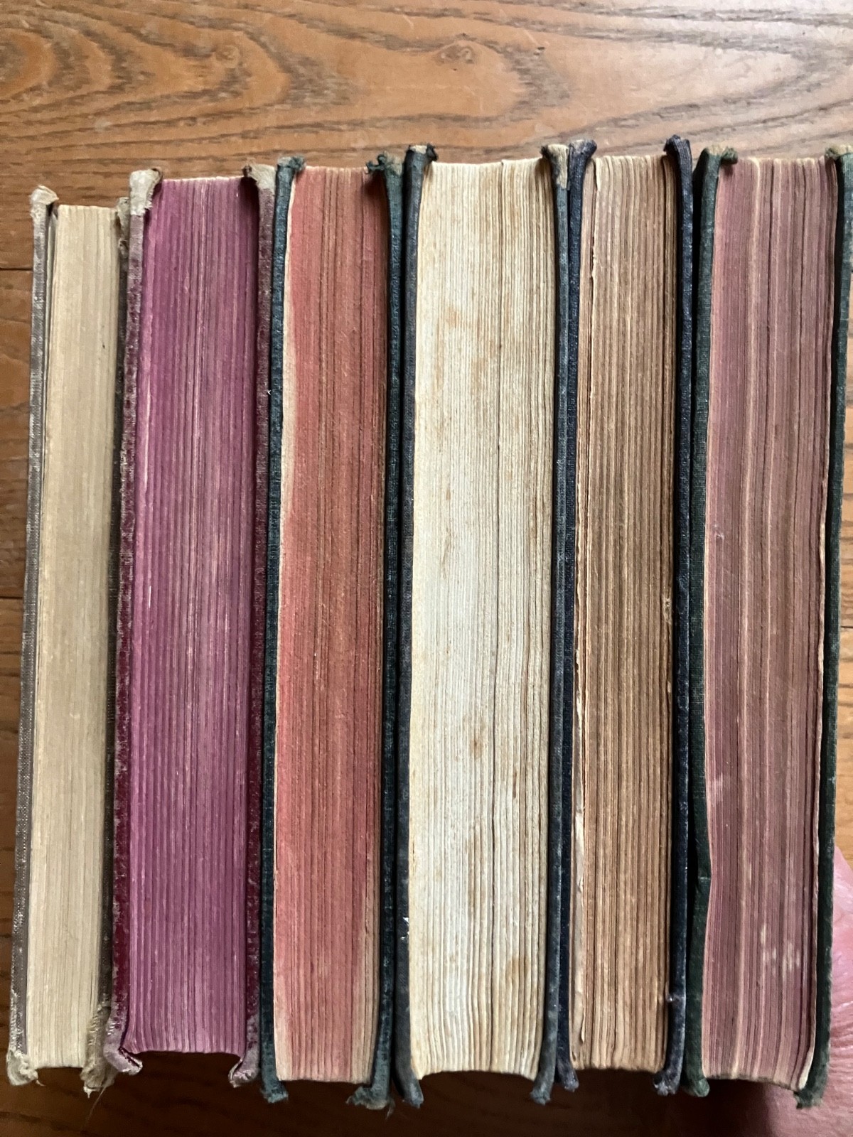 Lot of 6 Vintage Hymnals ~ Hardcover 1940s, 1950s