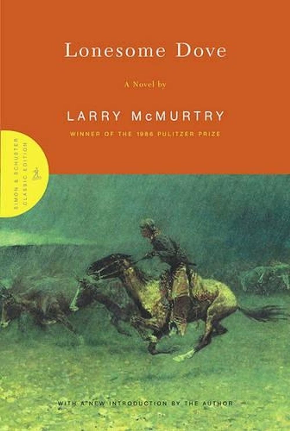 Lonesome Dove Class.Ed.: A Novel by Mcmurtry (English) Hardcover Book
