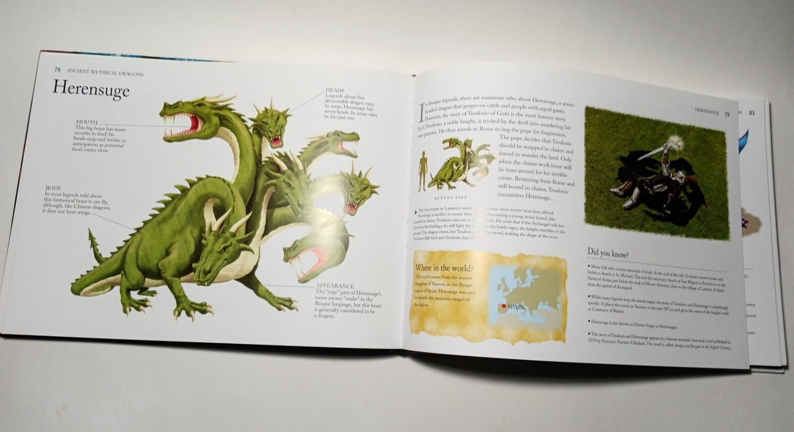 Dragons & Mythical Creatures by Gerrie McCall & Chris McNab – Illustrated HC2020