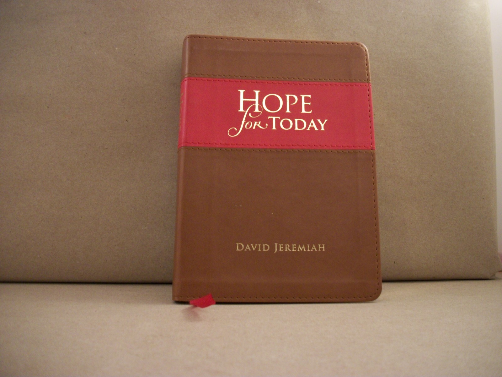 5 David Jeremiah Leather Turning Point Books: Strength for Today, Daily in His P