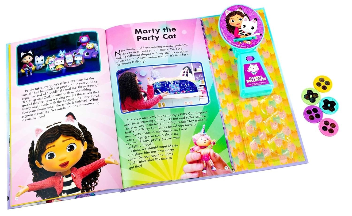 DreamWorks: Gabby’s Dollhouse Movie Theater Storybook – Hardcover