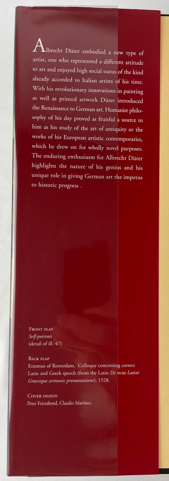 Albrecht Dürer 1471-1528, Anja-Franziska Eichler, 1999, 1st English Ed., HCDJ