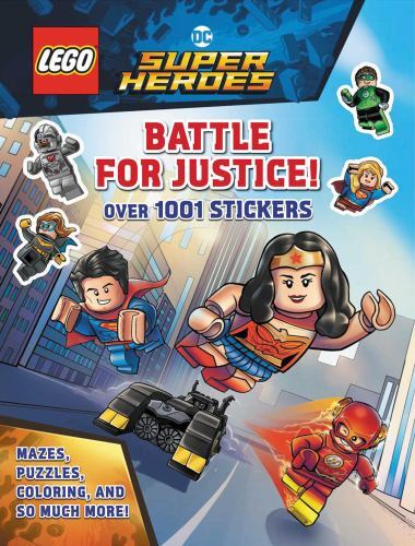 LEGO DC Comics Super Heroes: Battle for Justice (1001 Stickers) (paperback)