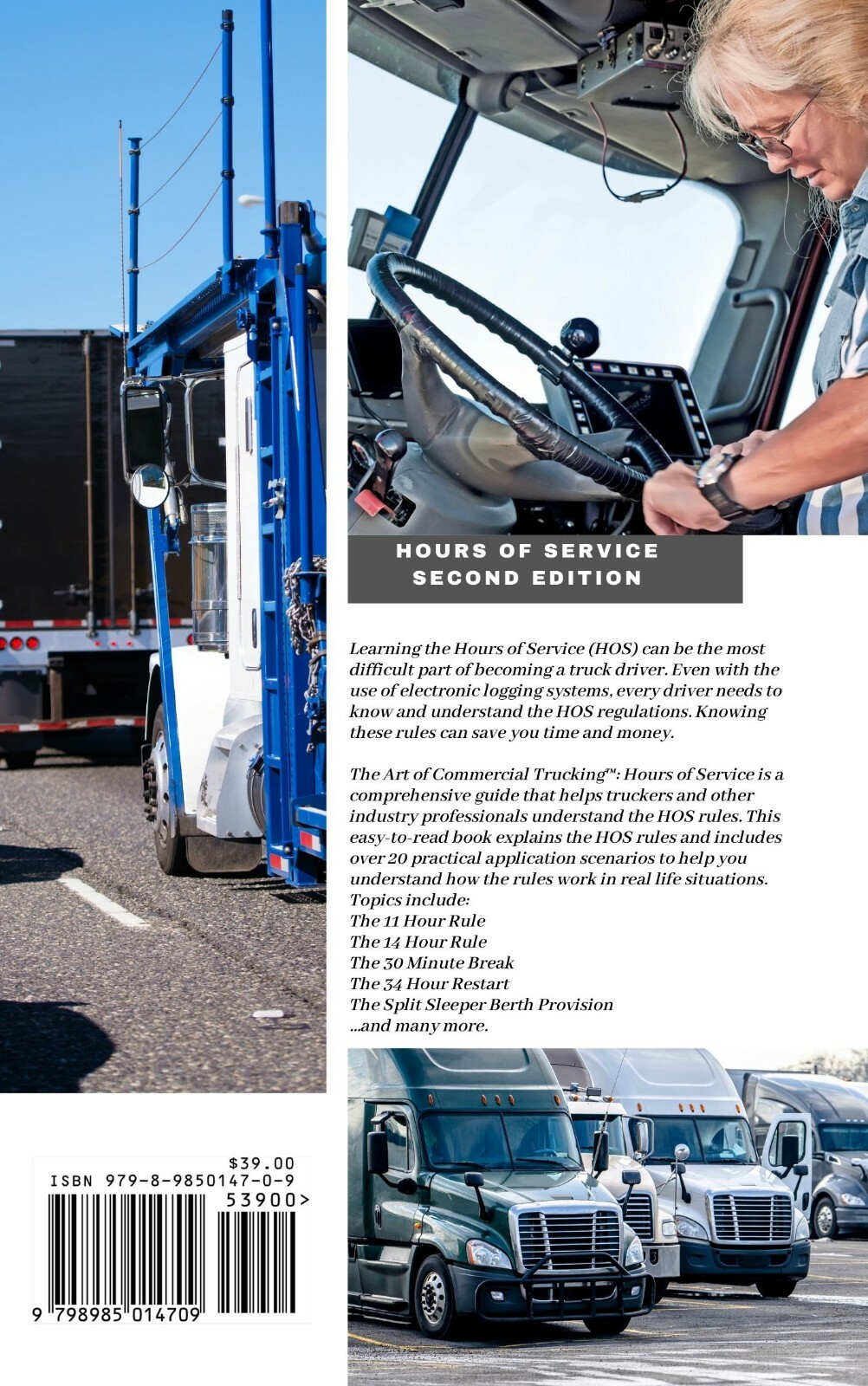 The Art of Commercial Trucking: Hours of Service (2nd Edition) Reg. $39