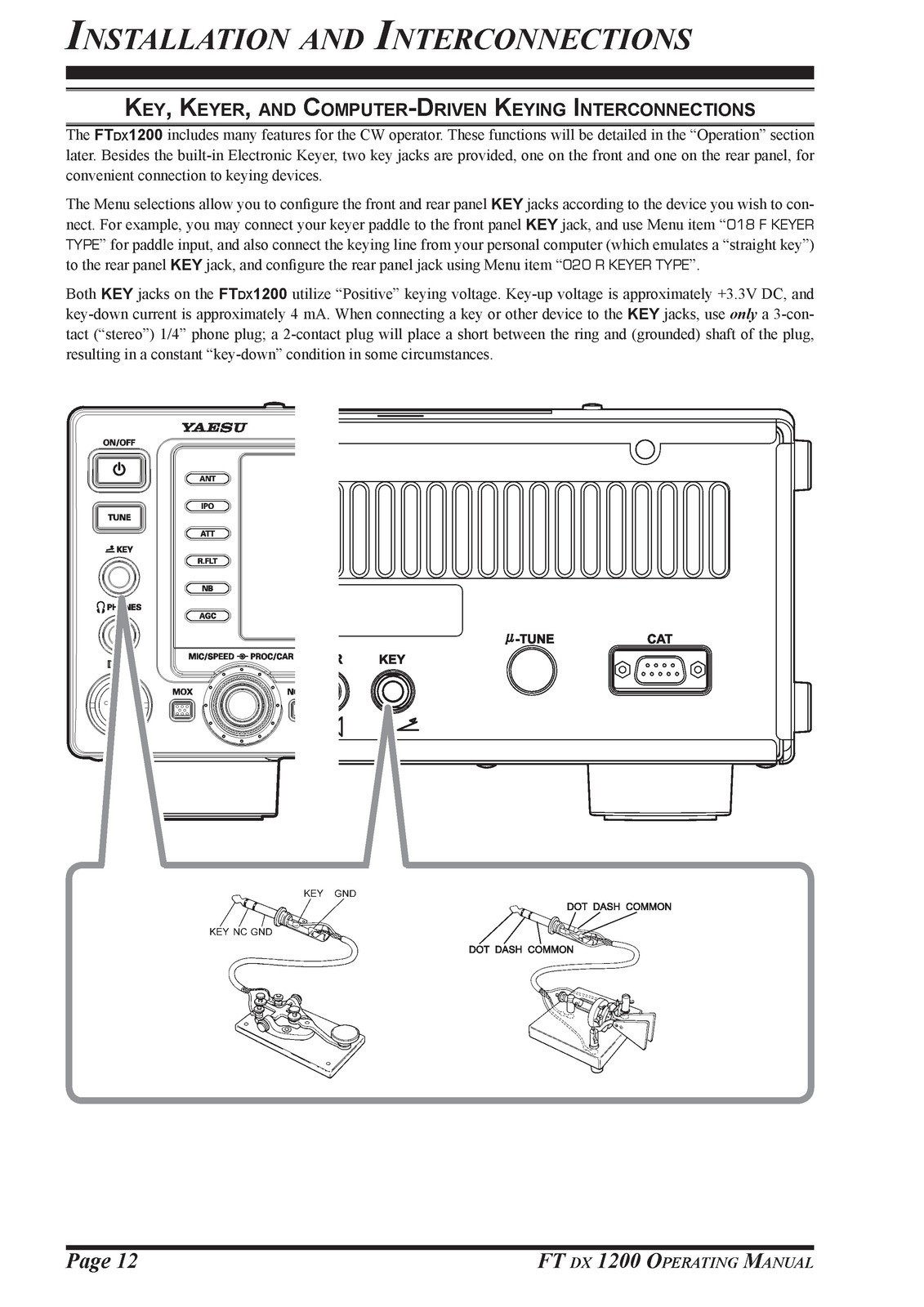 YAESU FTDX1200 Operating Manual – METAL WIRE BOUND – STURDY COVERS