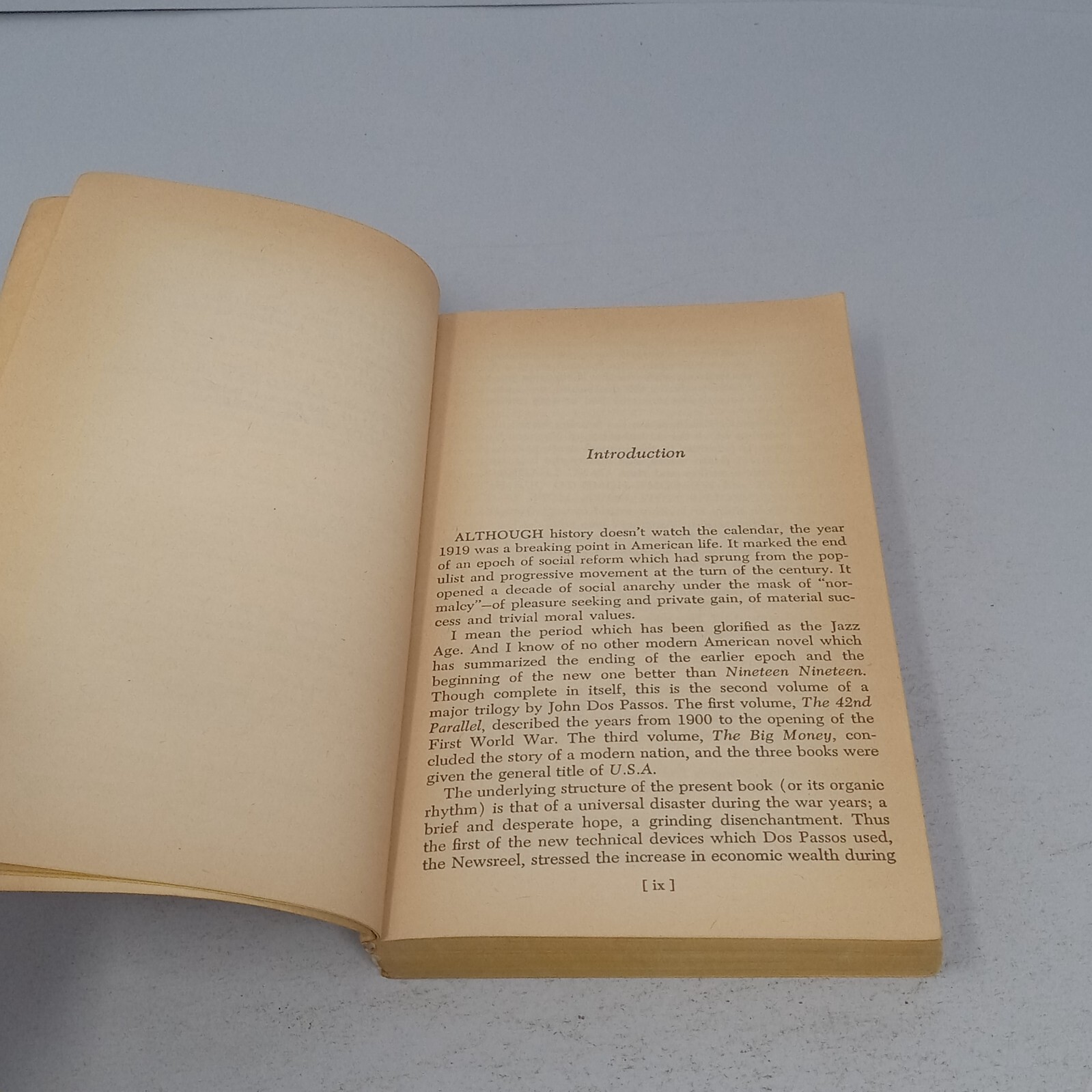1919: Washington Square Press 1961 Paperback by John Dos Passos