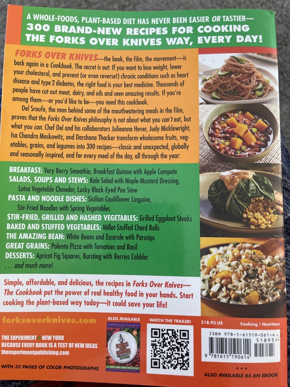 Forks over Knives : The Cookbook by Del Sroufe (2012, Library Binding)