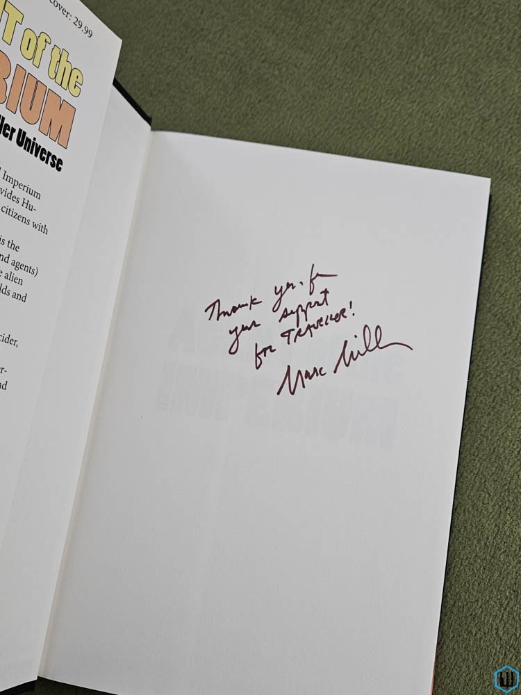 Agent of the Imperium: Traveller Universe Story (Marc Miller SIGNED Hardcover)