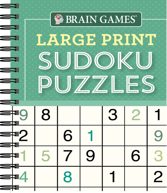 Brain Games Large Print Sudoku