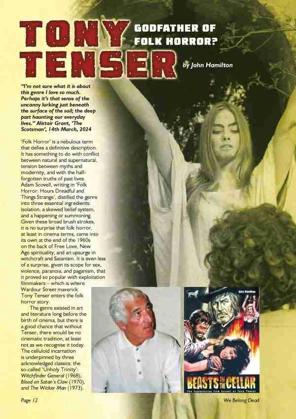 Horror Book -We Belong Dead – Issue 45 -111 pages