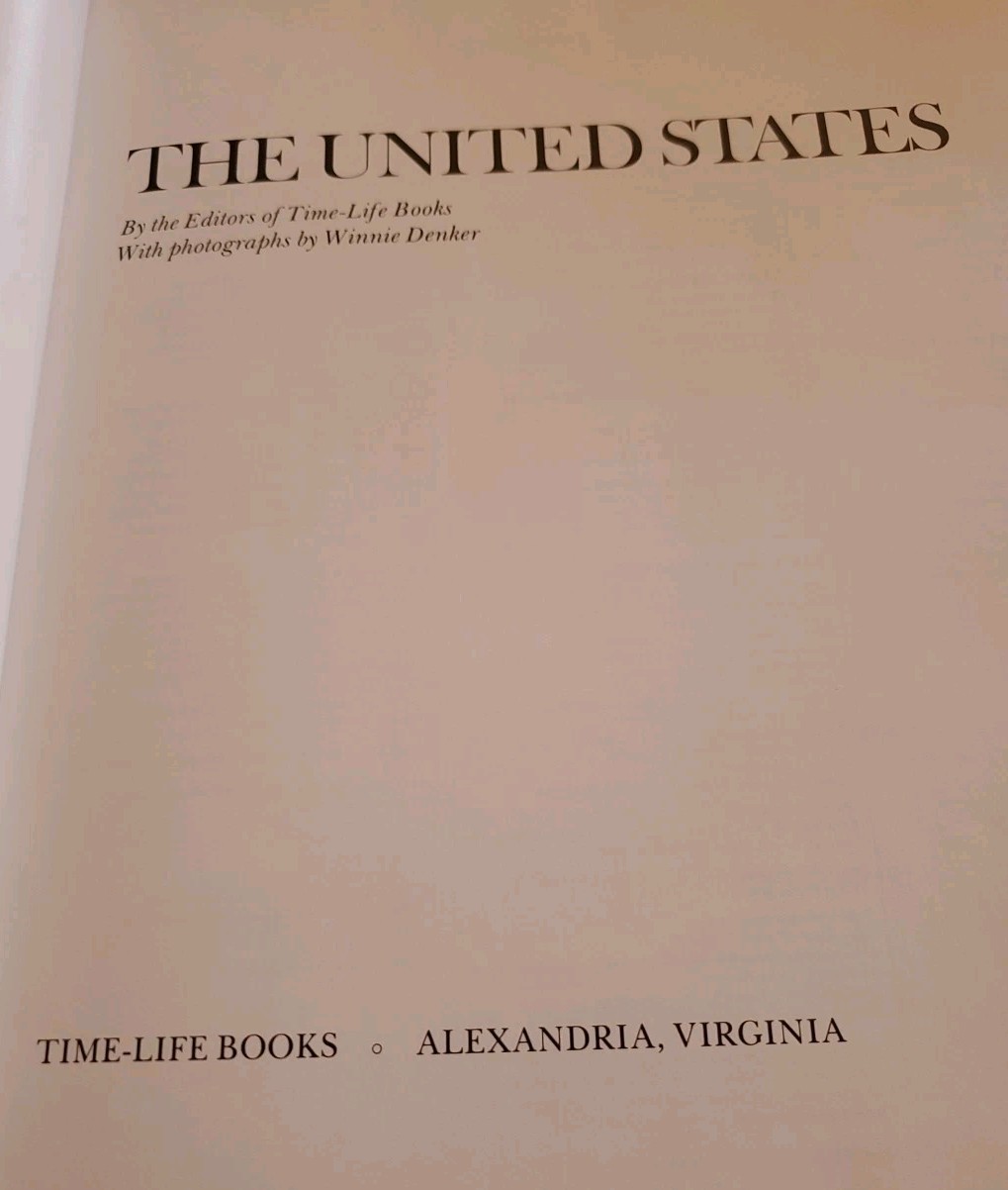 Library Of Nations -United States (1986, Hardcover)