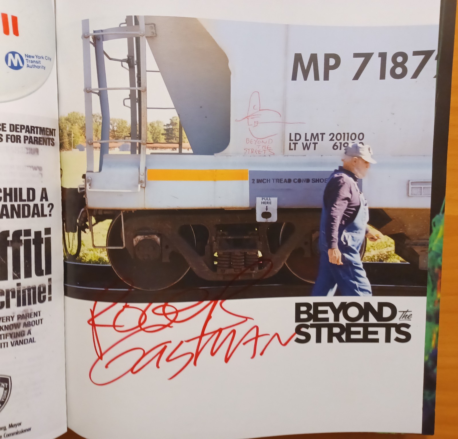 Beyond the Streets / SIGNED / Roger Gaston / NOT Personalized! / Street Art / PB