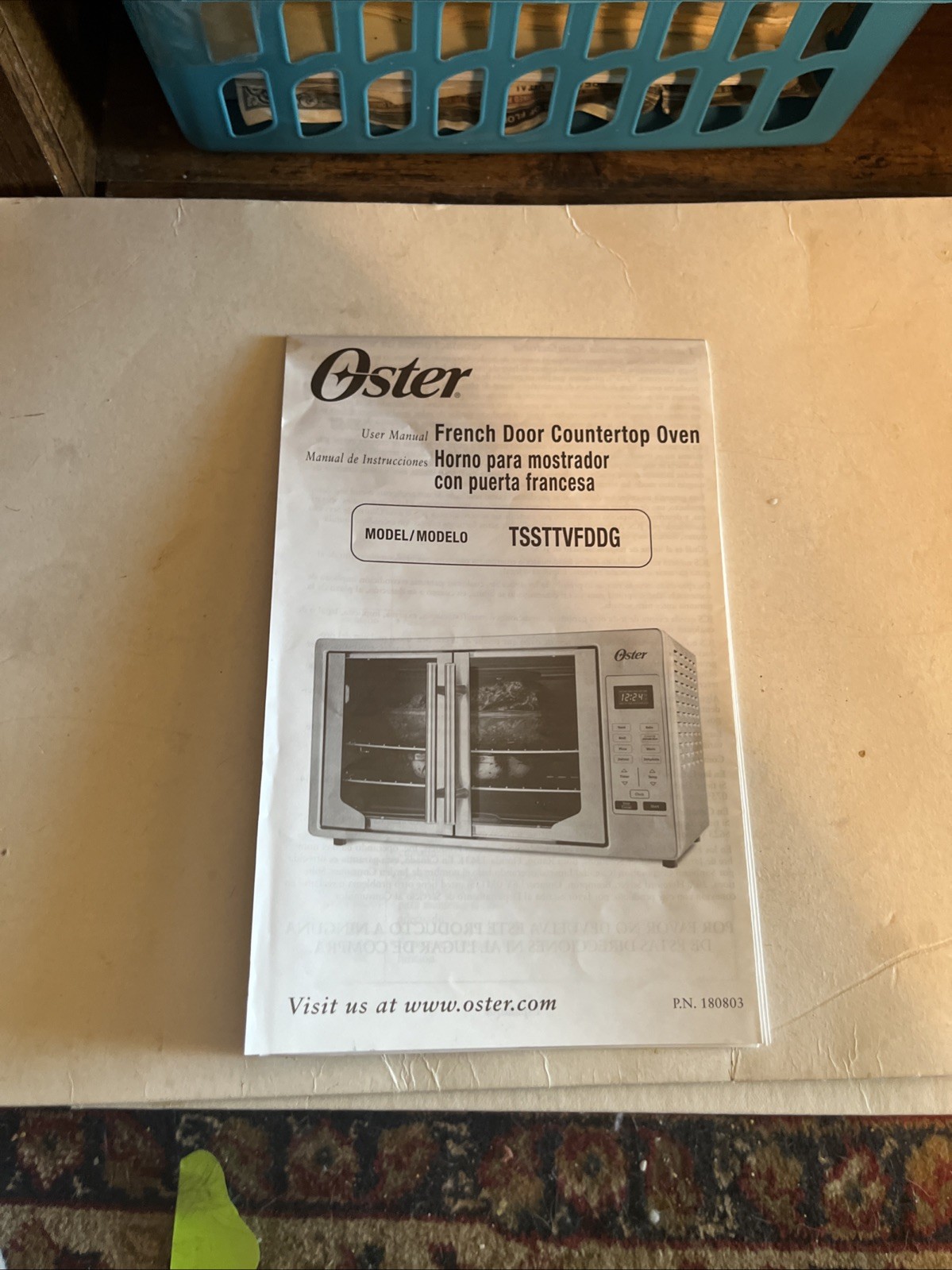 OSTER CREATIVE COUNTERTOP OVEN COOKING COOKBOOK 2017,HC Ring/Wire Bound W/Manual