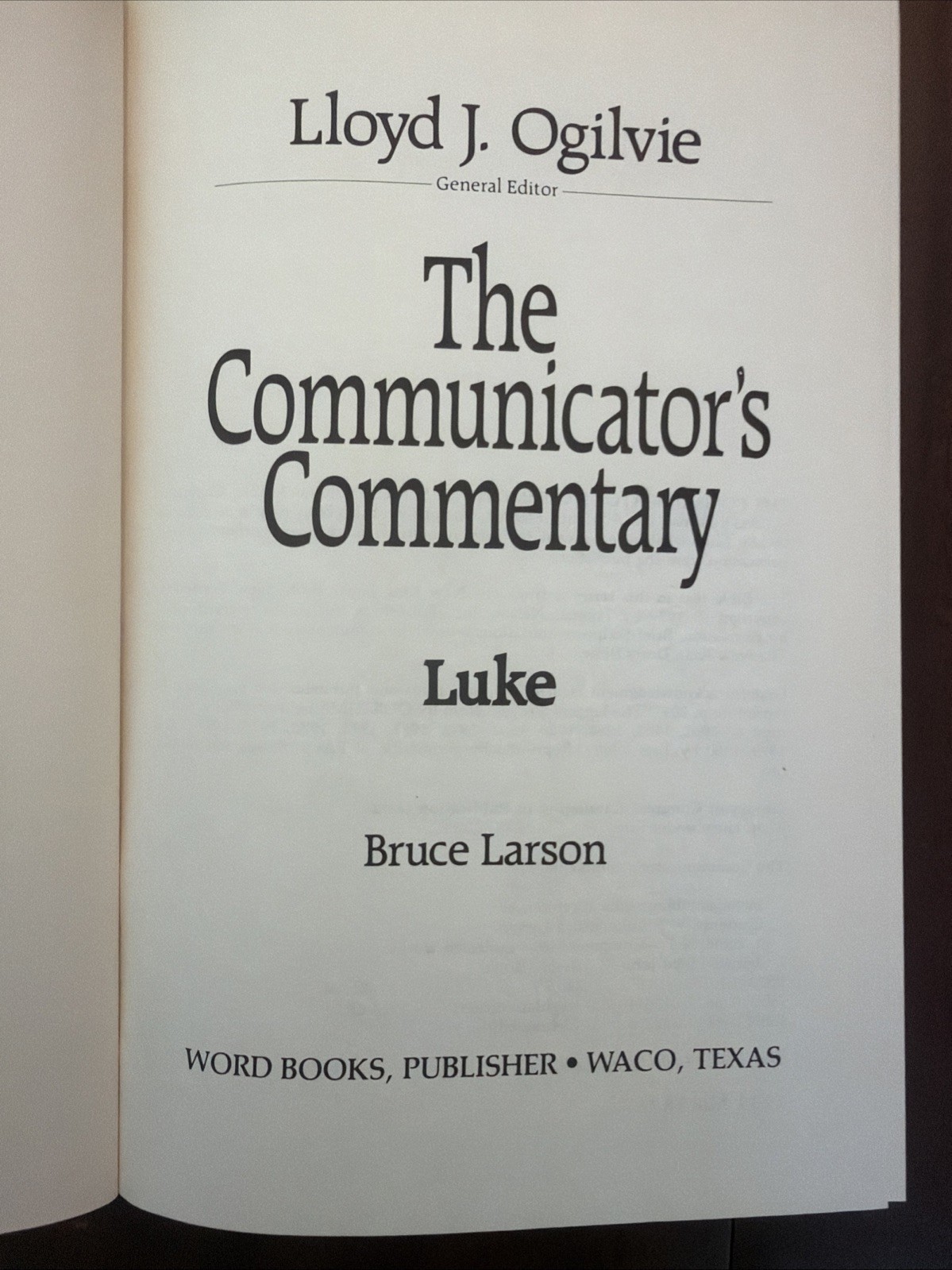 Ogilvie THE COMMUNICATOR’S COMMENTARY New Testament Bible Complete 12 Volume Set