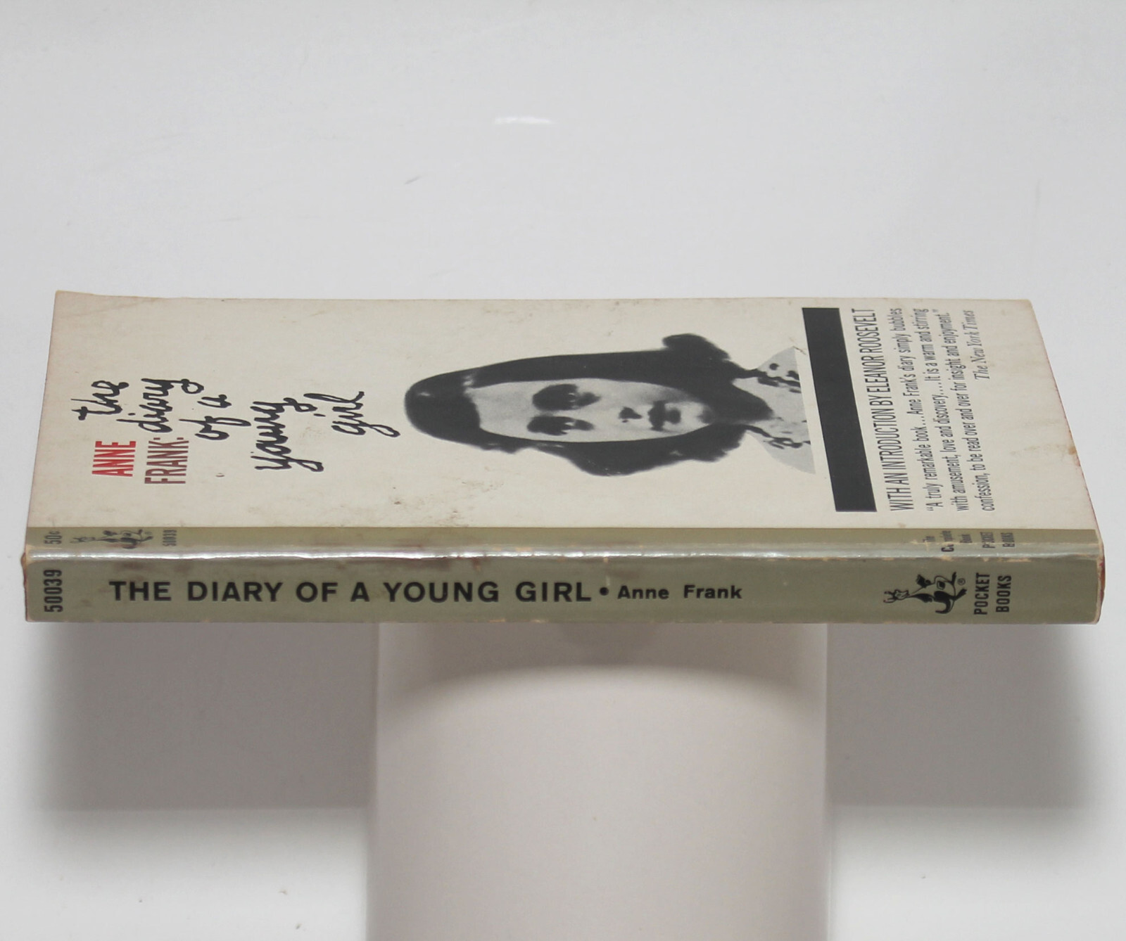 ANNE FRANK: Diary of a Young Girl – Eleanor Roosevelt Intro Pocket Books 1966 PB