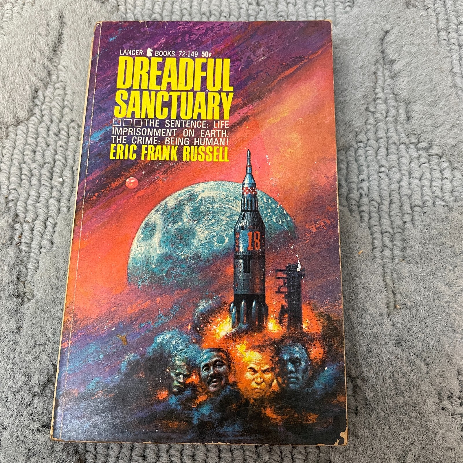 Dreadful Sanctuary Science Fiction Paperback Book by Eric Frank Russell 1963