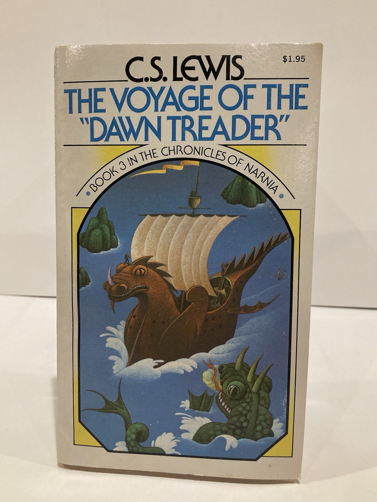 The Chronicles of Narnia by C.S. Lewis Fantasy Collier Books Paperback Set