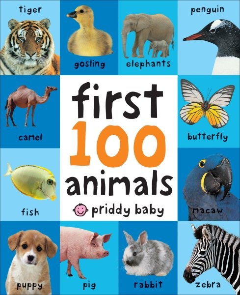 First 100 Animals, Hardcover by Priddy Bicknell Books (COR), Like New Used, F…