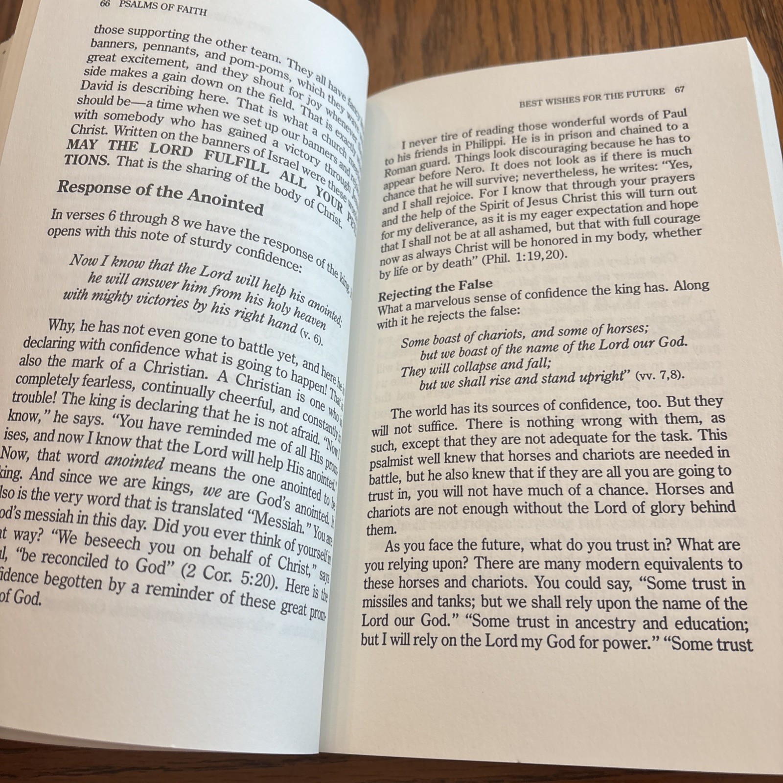 Psalms Of Faith By Ray C. Stedman PB