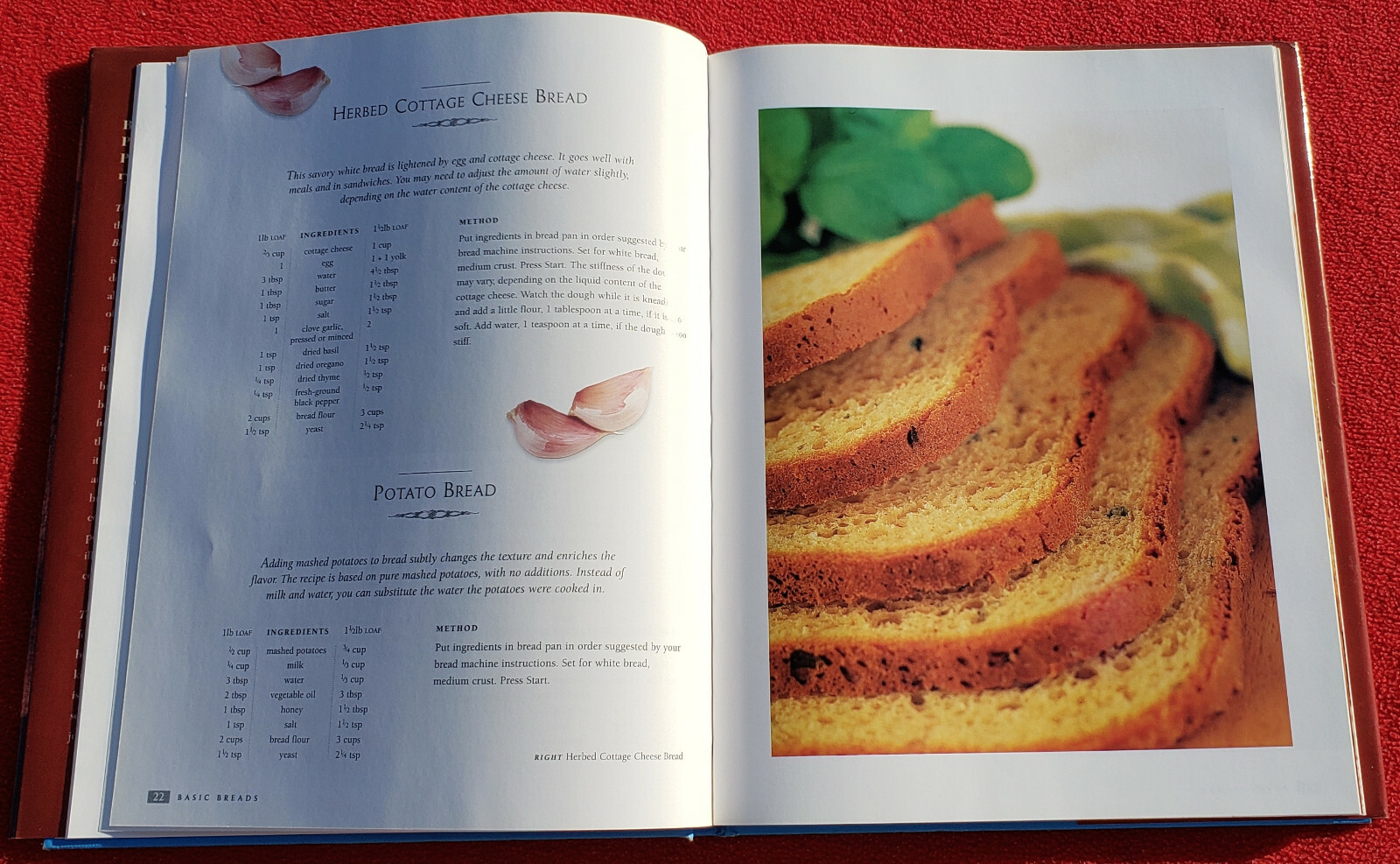 The New Bread Machine Book Marjie Lambert 1999 – 125 Pages Of Recipes & Photos