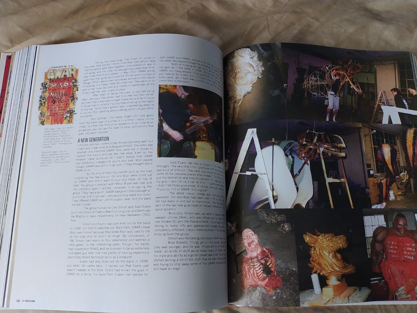 GWAR Let There Be GWAR Book 2025 Beyond the Streets Third Edition of 1500