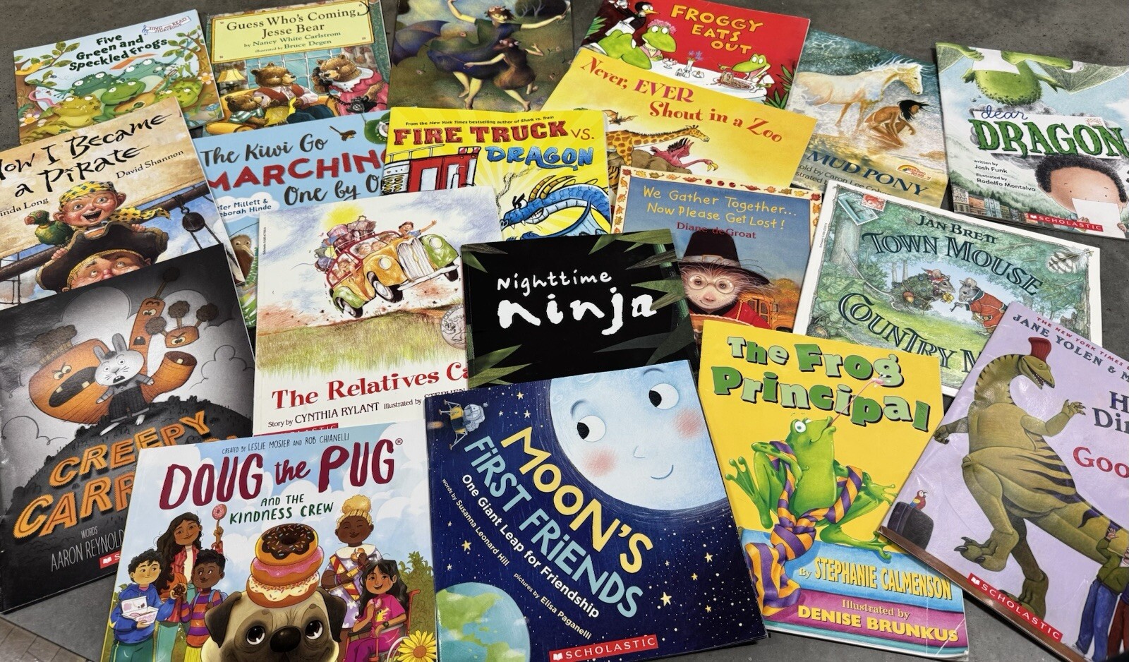 RANDOM Lot Of 20 | Scholastic Classroom Books | Teacher Reading Large Kids K-5