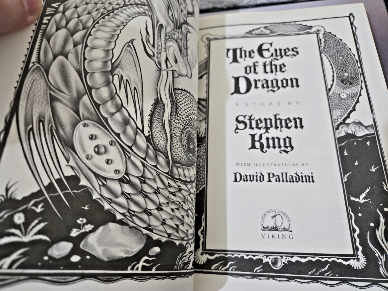 The Eyes of the Dragon by Stephen King 1987 True 1st Edition 1st Print Hardcover