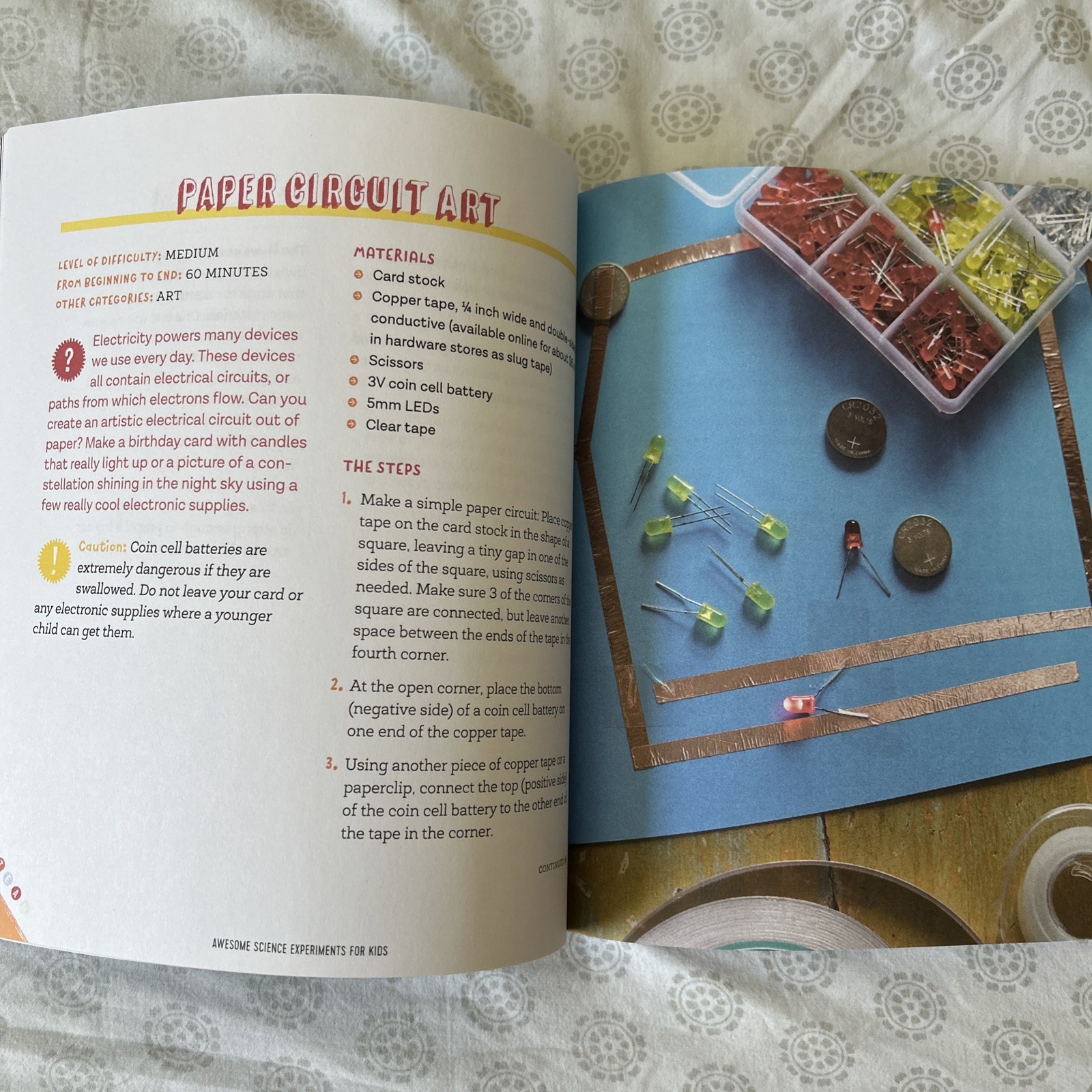 Awesome Science Experiments for Kids Book 100+ Experiments, Homeschool STEM
