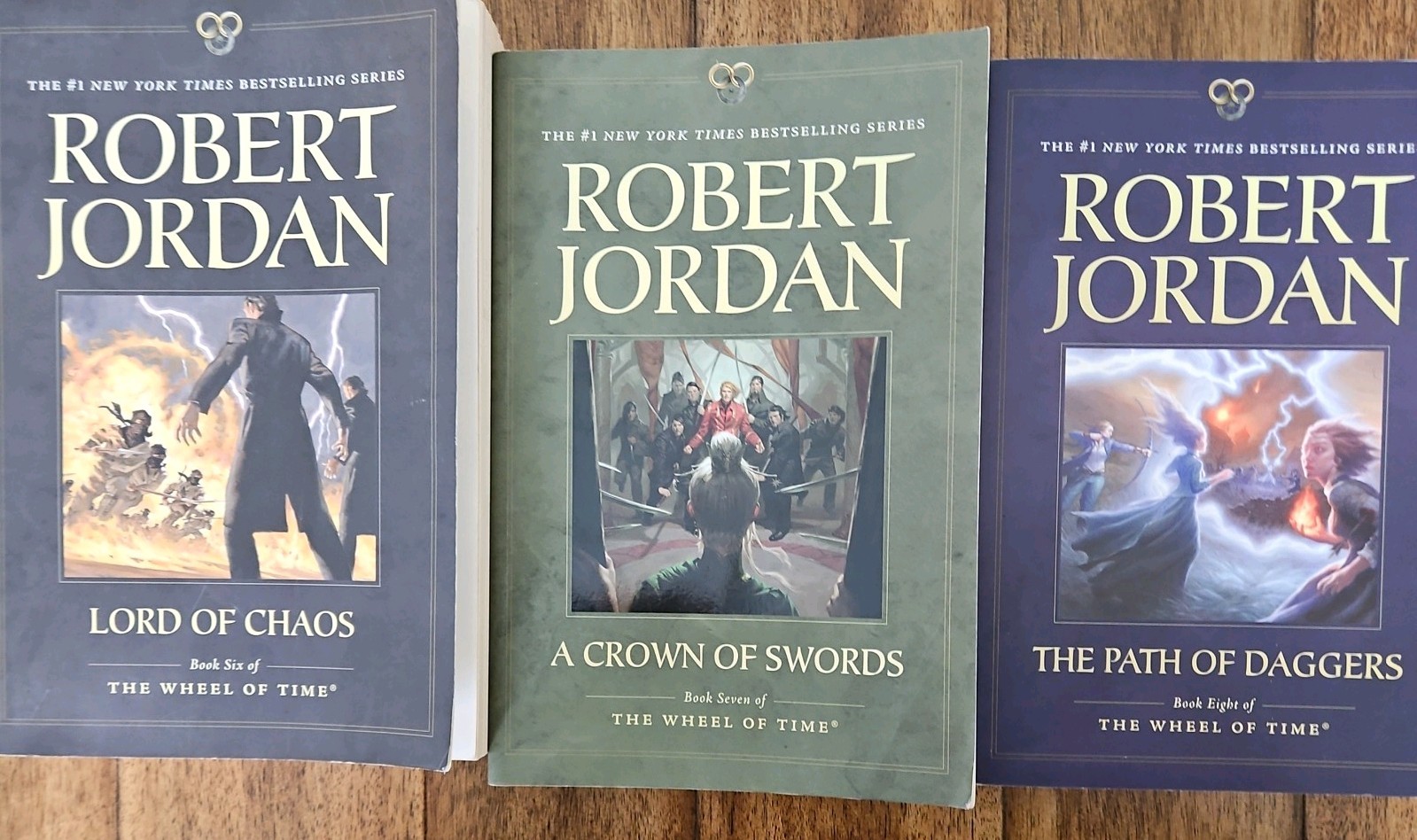 WHEEL OF TIME Series Books 1 4-8 12-14 Robert Jordan Lot New!