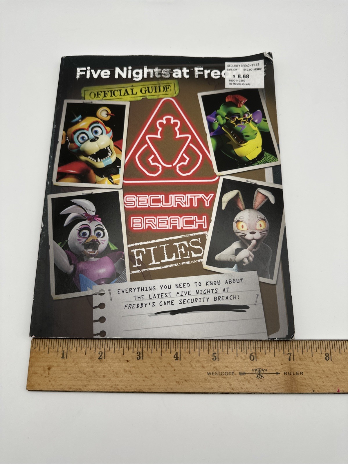 The Security Breach Files: An AFK Book (Five Nights at Freddys) 2022 PB